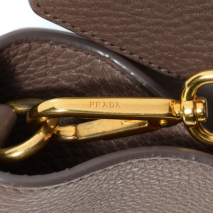 Prada Vitello Daino Shopping Tote Bambu 3 of 11