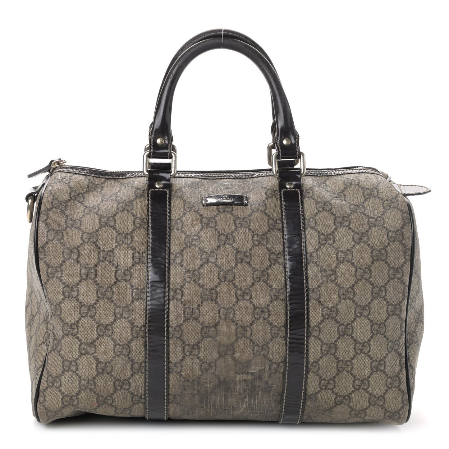 GG Plus Monogram Medium Joy Boston Dark Brown