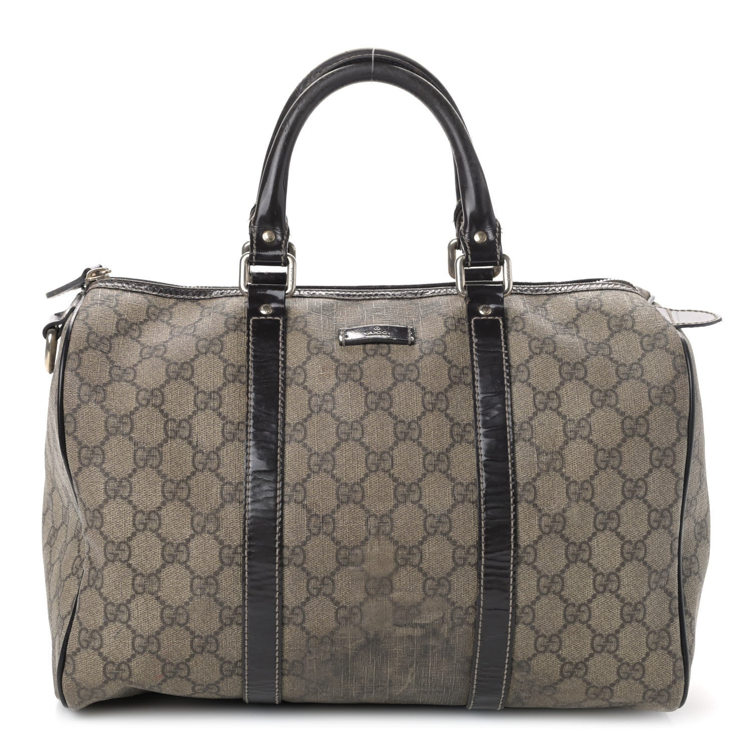 Gucci GG Plus Monogram Medium Joy Boston Dark Brown 1 of 4