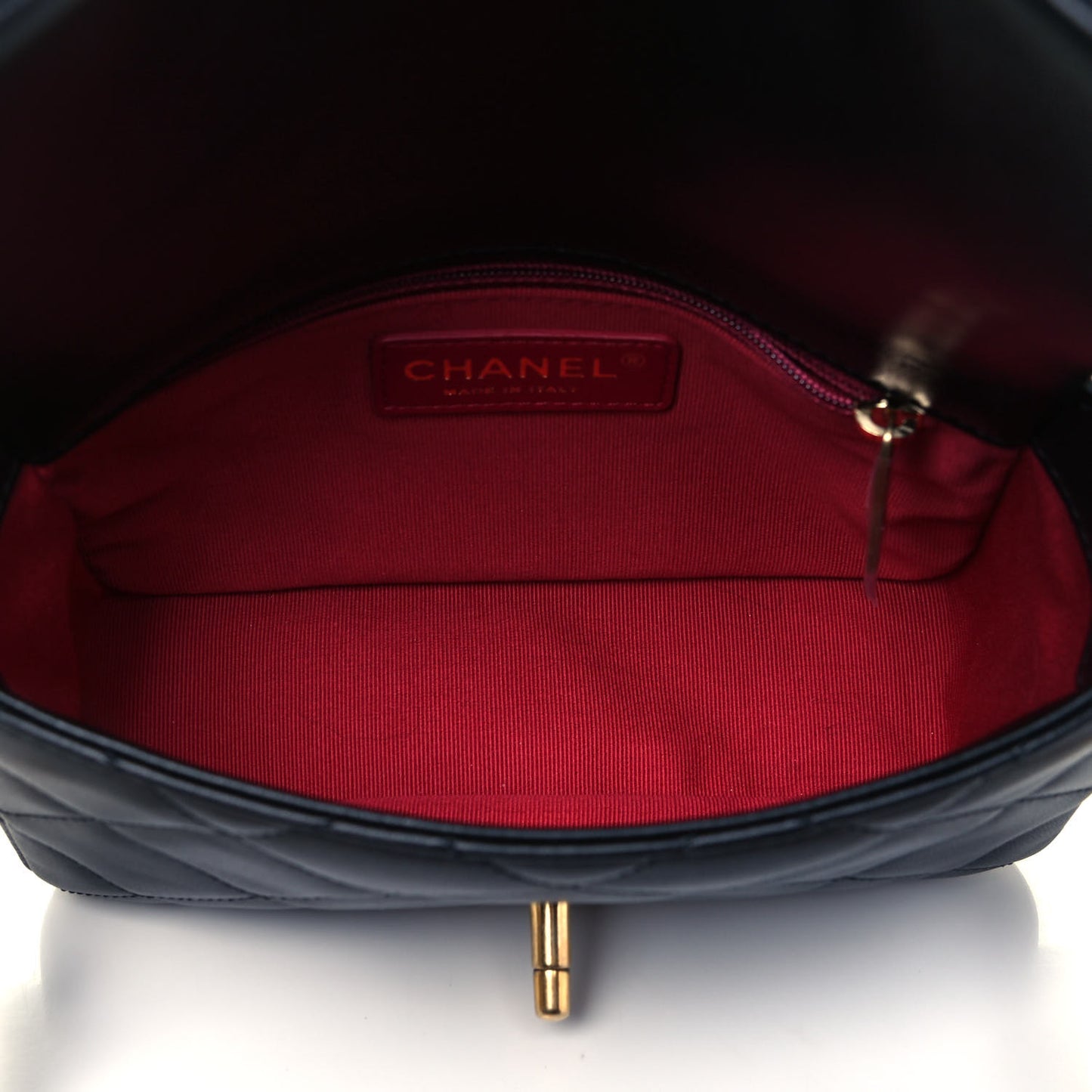 Lambskin Quilted Mini My Perfect Flap Black