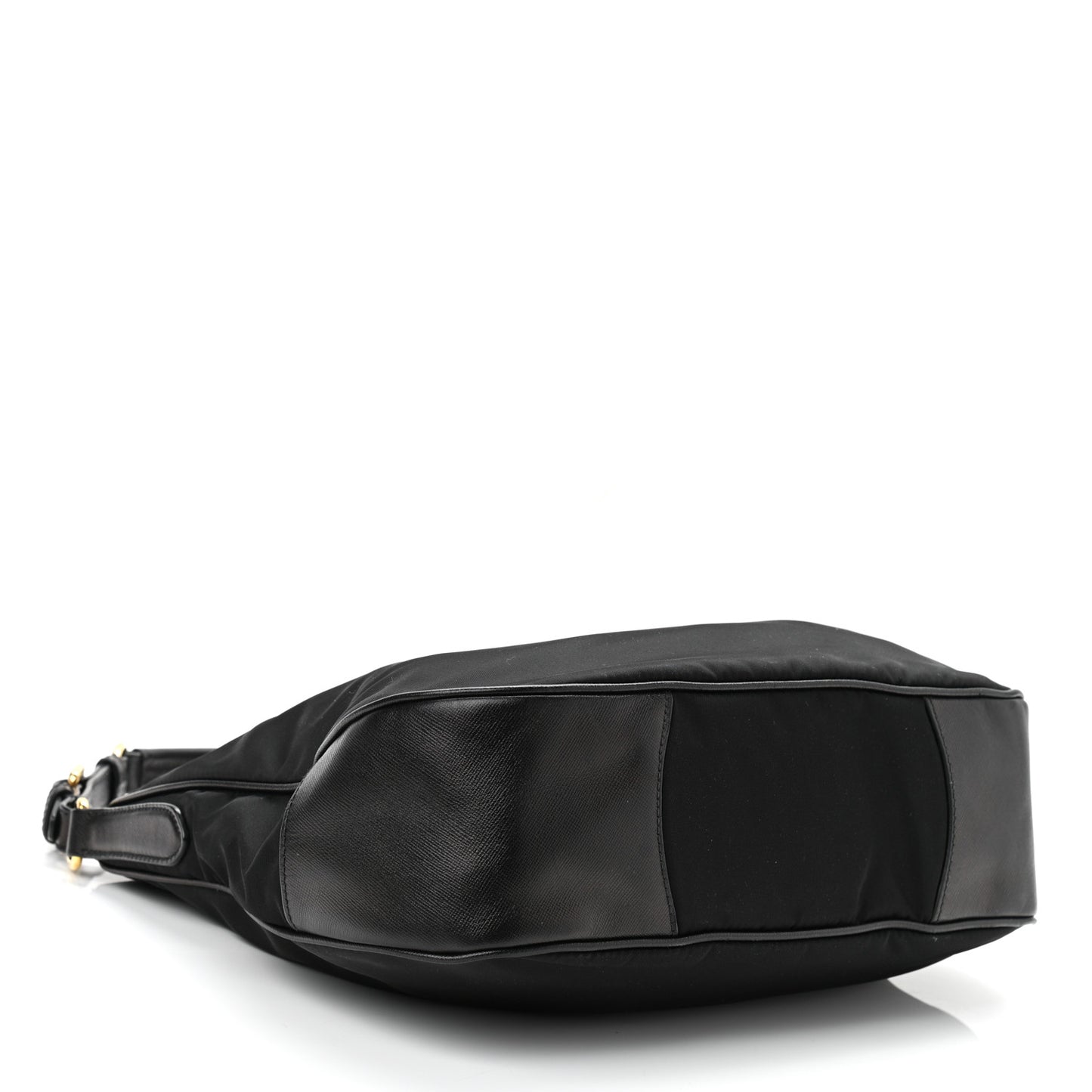 Tessuto Nylon Saffiano Hobo