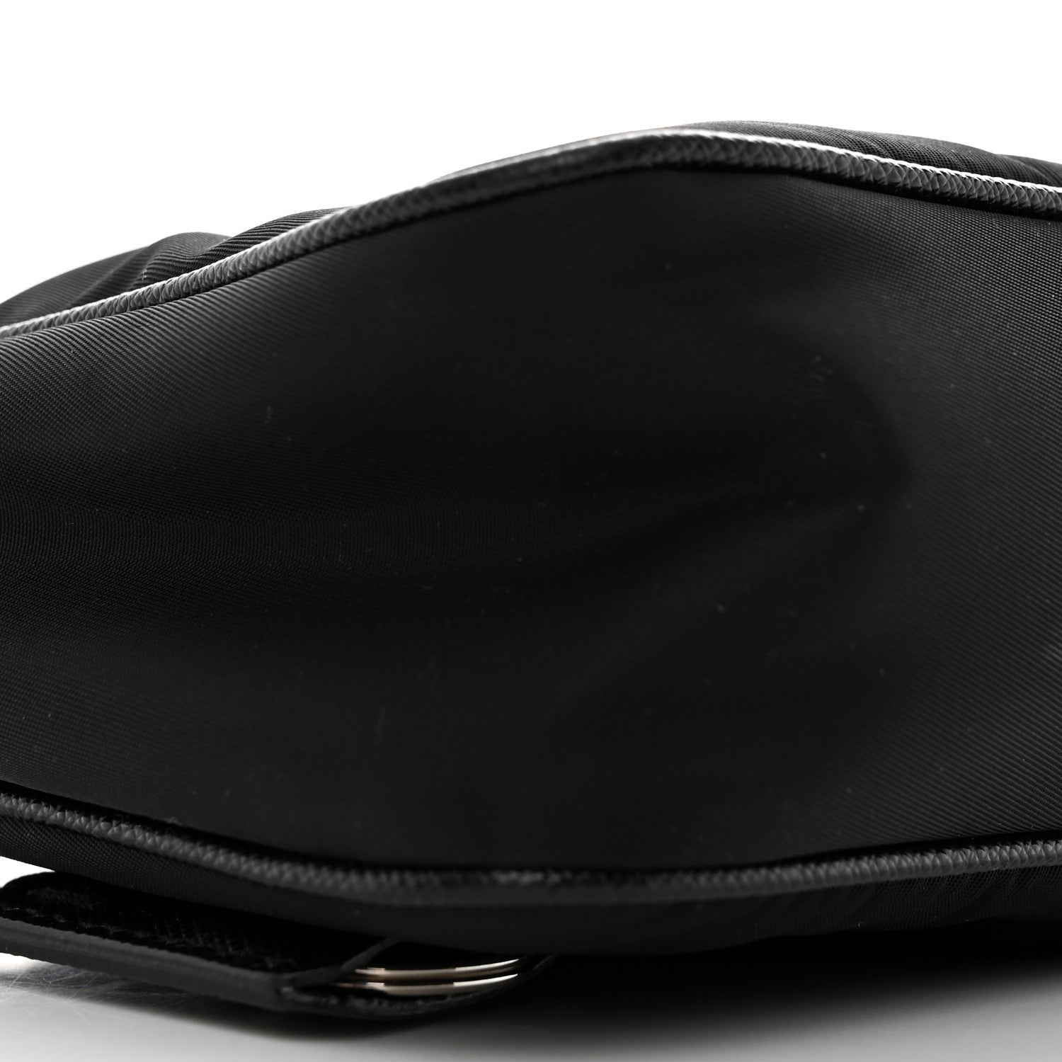 Prada Tessuto Nylon Saffiano Mini Re-Edition 2005 Bag Black 10 of 14
