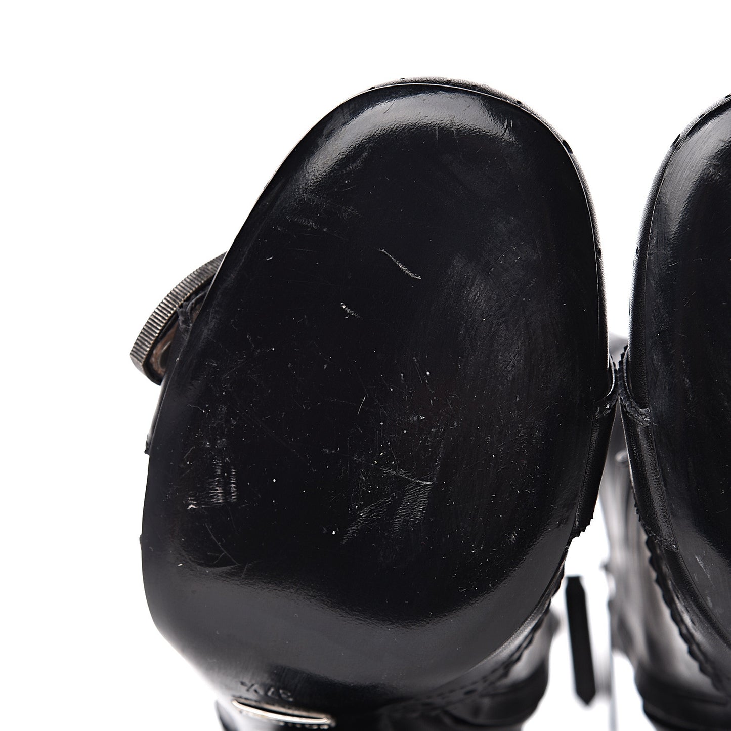 Calfskin Queercore Brogue Ankle Boots 37.5 Black