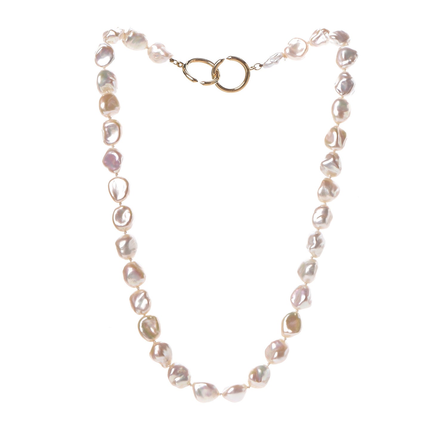 18K Yellow Gold Baroque Pearl Paloma Picasso Necklace