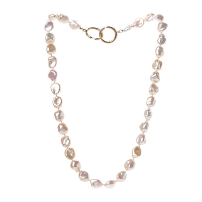 Tiffany 18K Yellow Gold Baroque Pearl Paloma Picasso Necklace 3 of 10