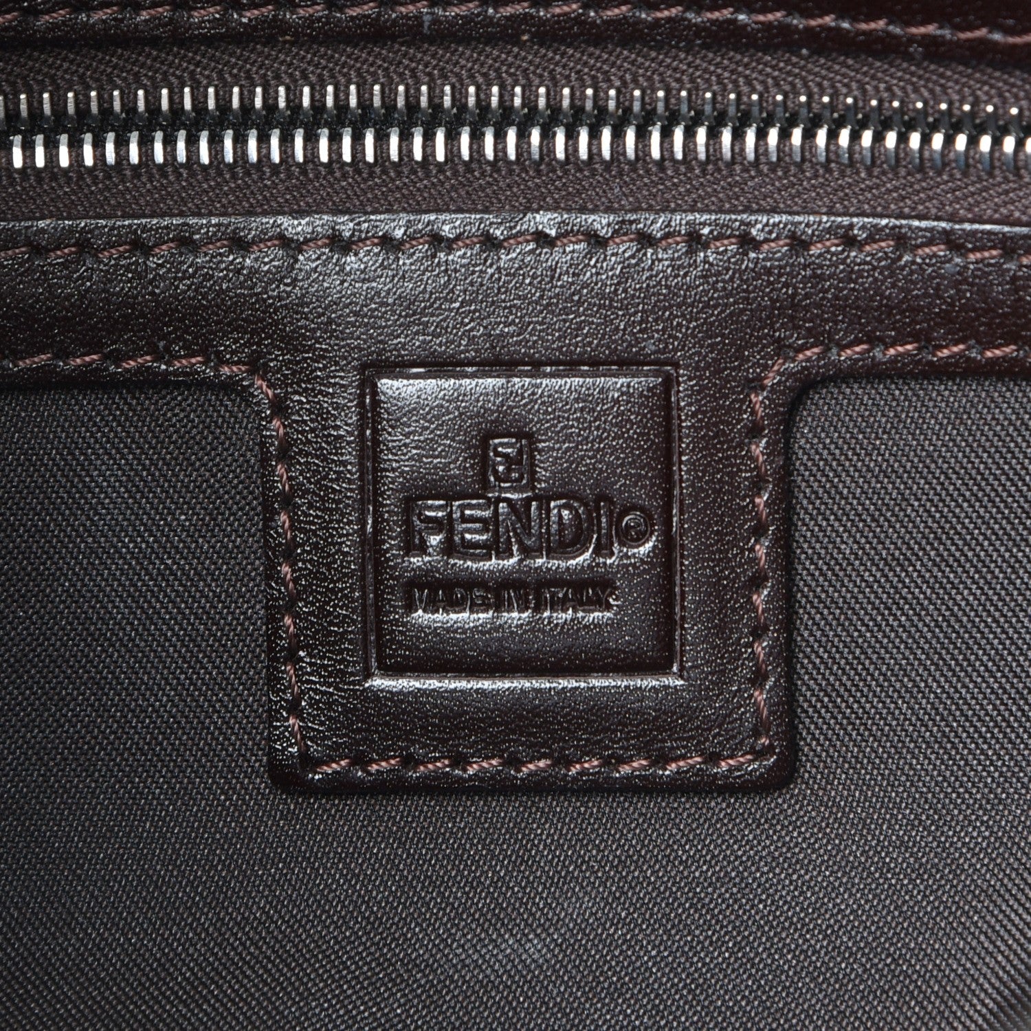 Fendi Zucca Baguette Tobacco 6 of 7