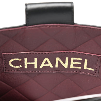 Chanel Calfskin CC Ankle Boots 39.5 Black 7 of 10