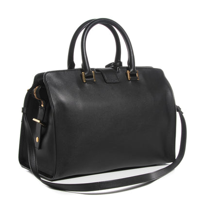 Saint Laurent Calfskin Small Monogram Cabas Black 3 of 10