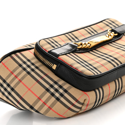 Burberry Cotton Vintage Check Large Bum Bag Archive Beige 9 of 13
