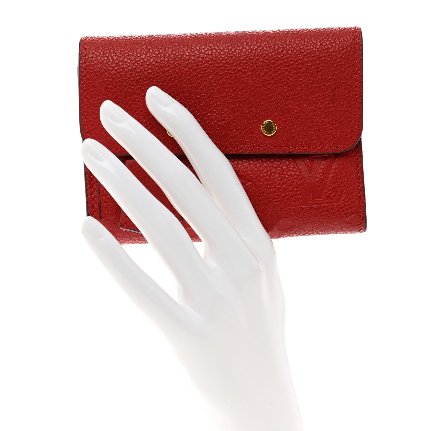 Empreinte Pont-Neuf Compact Wallet Cherry