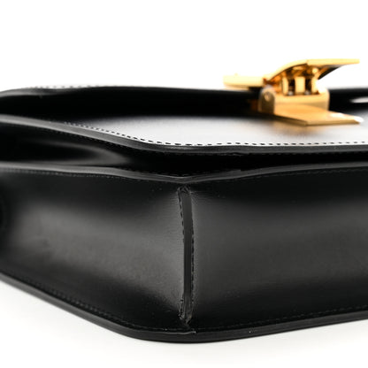 Celine Box Calfskin Teen Classic Box Flap Bag Black 8 of 9