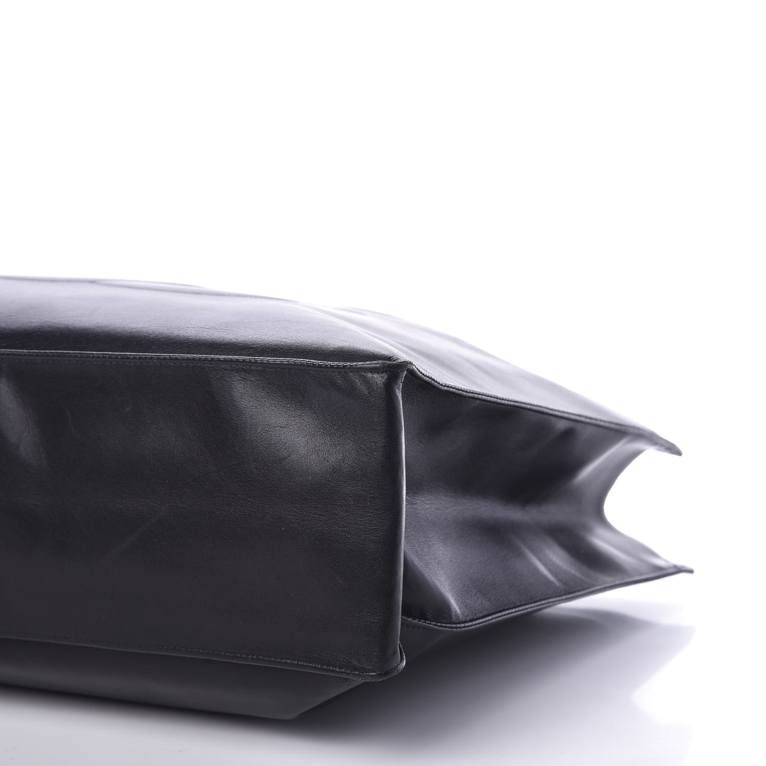 Chanel Lambskin CC Tote Black 6 of 10