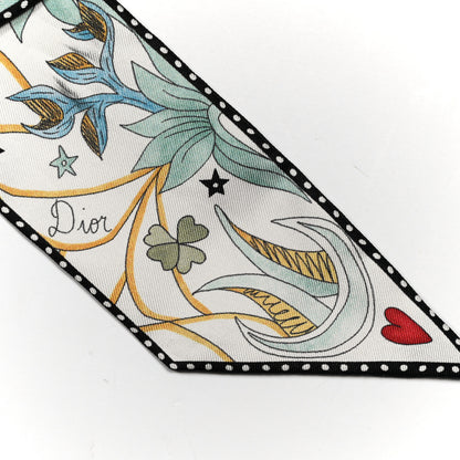 Christian Dior Silk L'Amoureux Mitzah Scarf 2 of 3