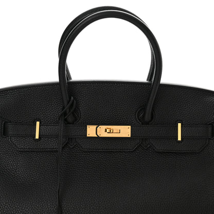 Hermes Togo Birkin 35 Black 8 of 11