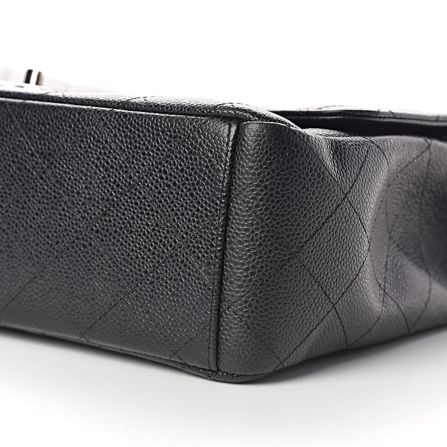 Chanel Caviar Quilted Maxi Double Flap Black 9 of 11