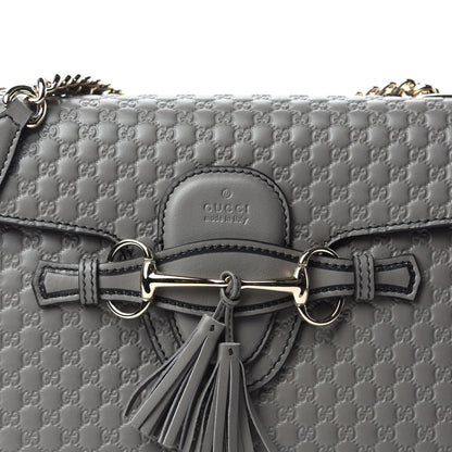 Gucci Soft Microguccissima Medium Emily Chain Shoulder Bag Loess 10 of 10