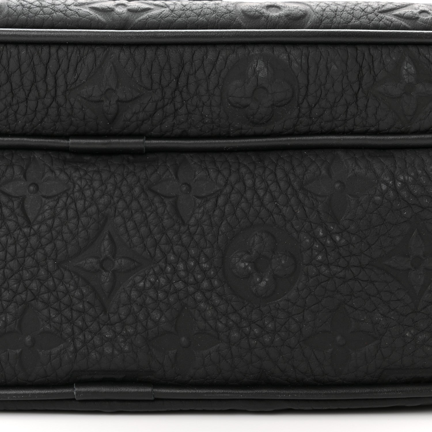 Louis Vuitton Taurillon Monogram S Lock Messenger Black 10 of 10