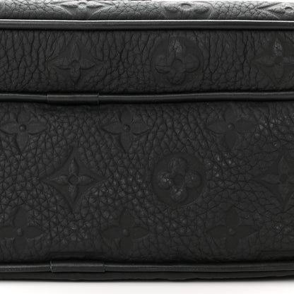 Louis Vuitton Taurillon Monogram S Lock Messenger Black 10 of 10