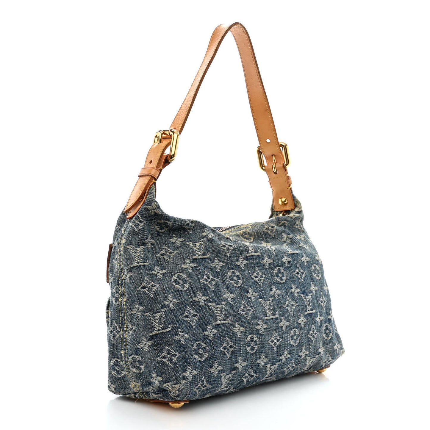 Monogram Denim Baggy PM Blue