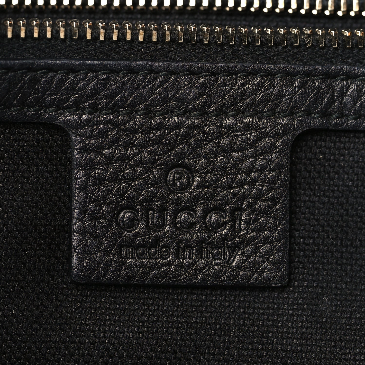Gucci Calfskin Medium Emily Shoulder Bag Black 6 of 12