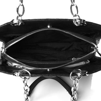 Christian Dior Lambskin Cannage Small Dior Soft Shopping Tote Black 5 of 11