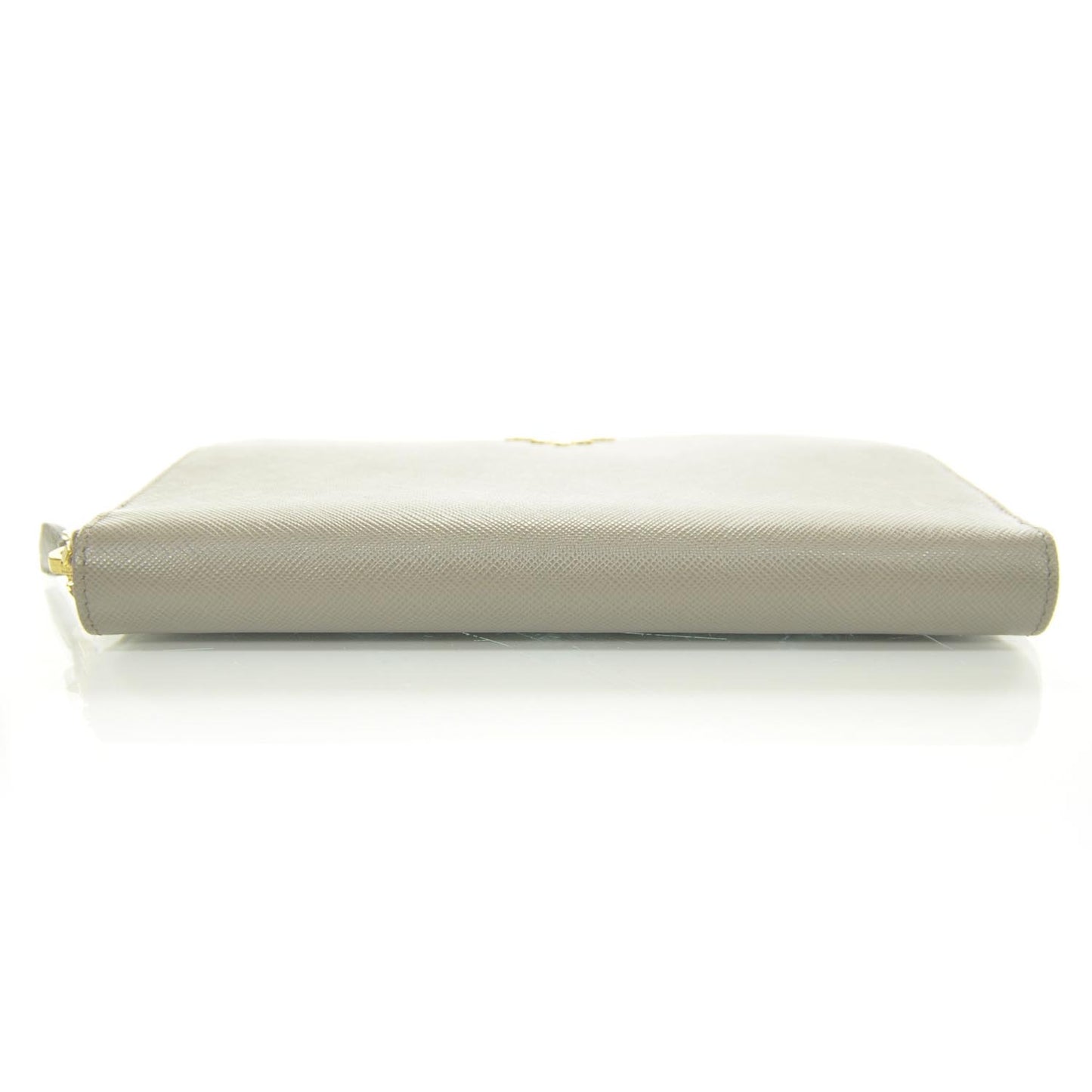 Saffiano Zip Around Wallet Argilla