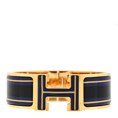 Hermes Enamel Print Wide Clic Clac H Bracelet PM 1 of 3
