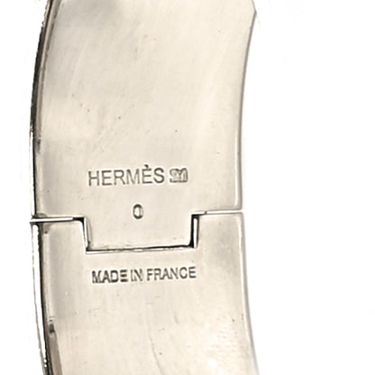 Hermes Enamel Wide Clic Clac H Bracelet PM Black 4 of 4