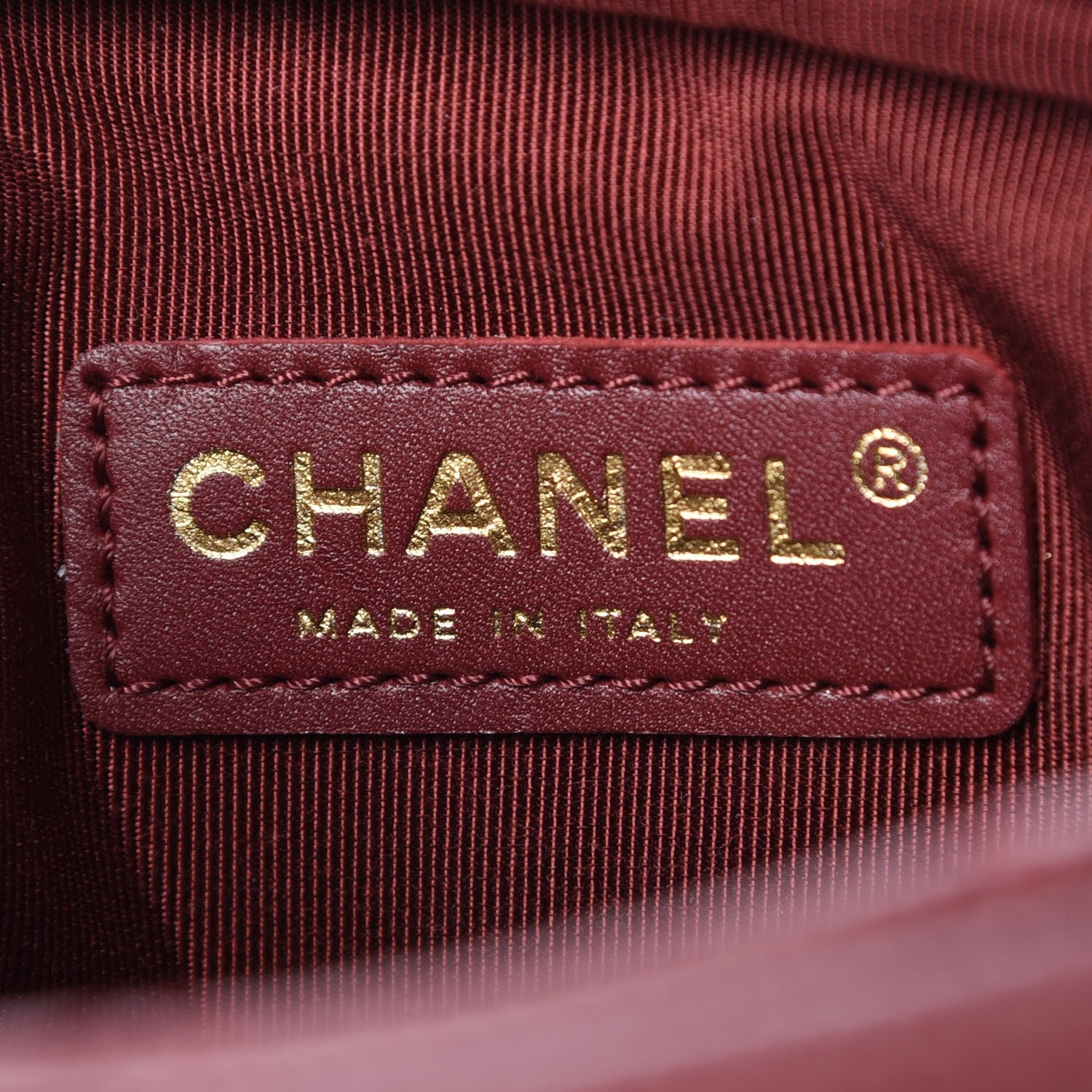 Chanel Caviar Quilted Coco Tassel Camera Case Burgundy 7 of 8