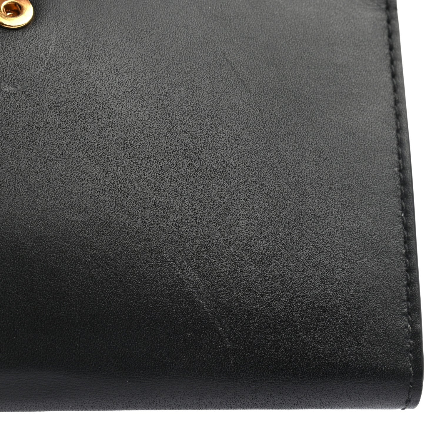 Burberry Calfskin Harlow Long Wallet Black 10 of 12