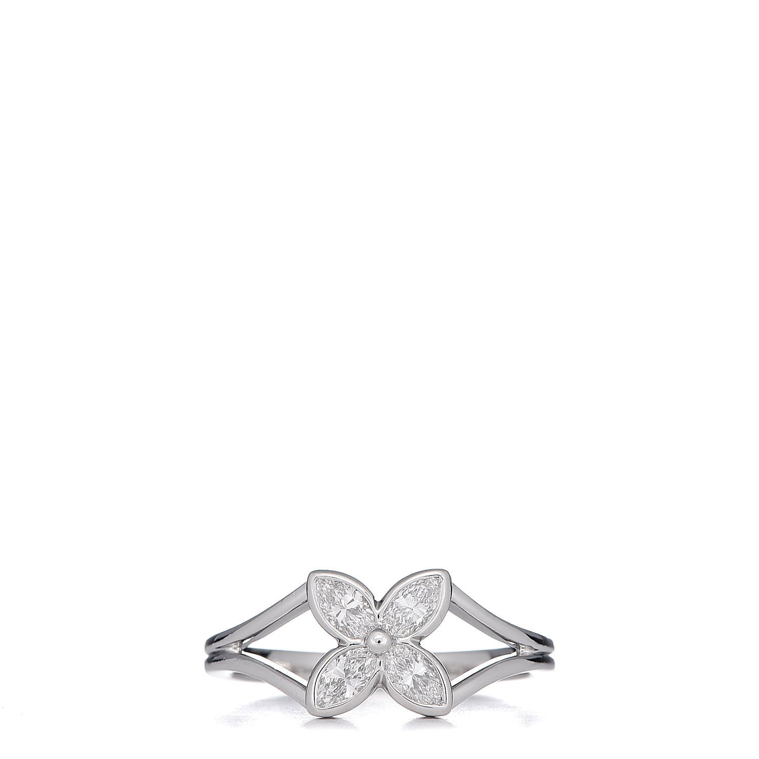 Tiffany Platinum Diamond Victoria Ring 47 4 1 of 6
