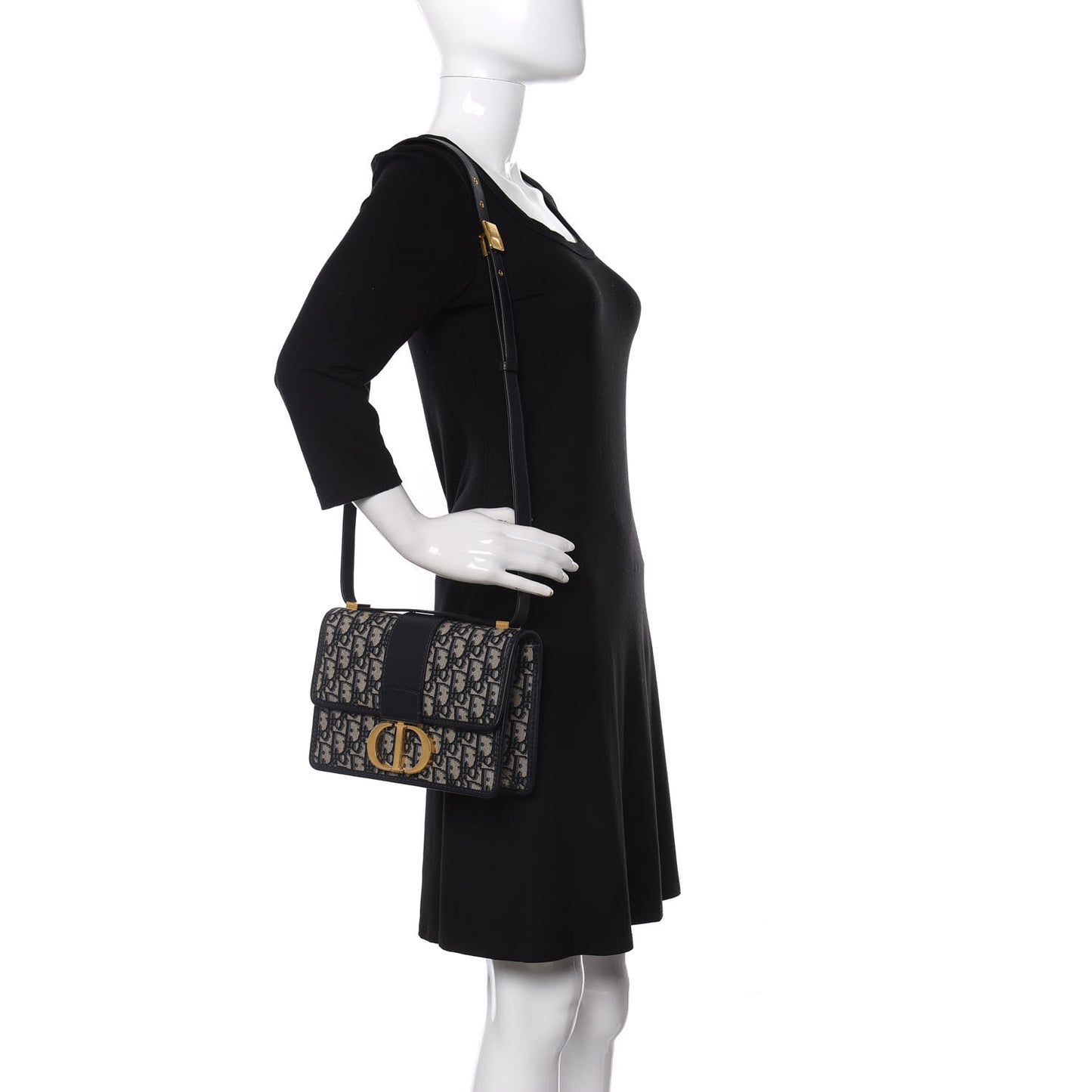 Oblique 30 Montaigne Flap Bag Blue