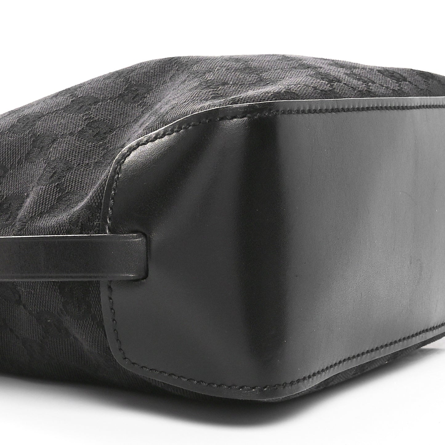 Monogram Small Bucket Tote Black
