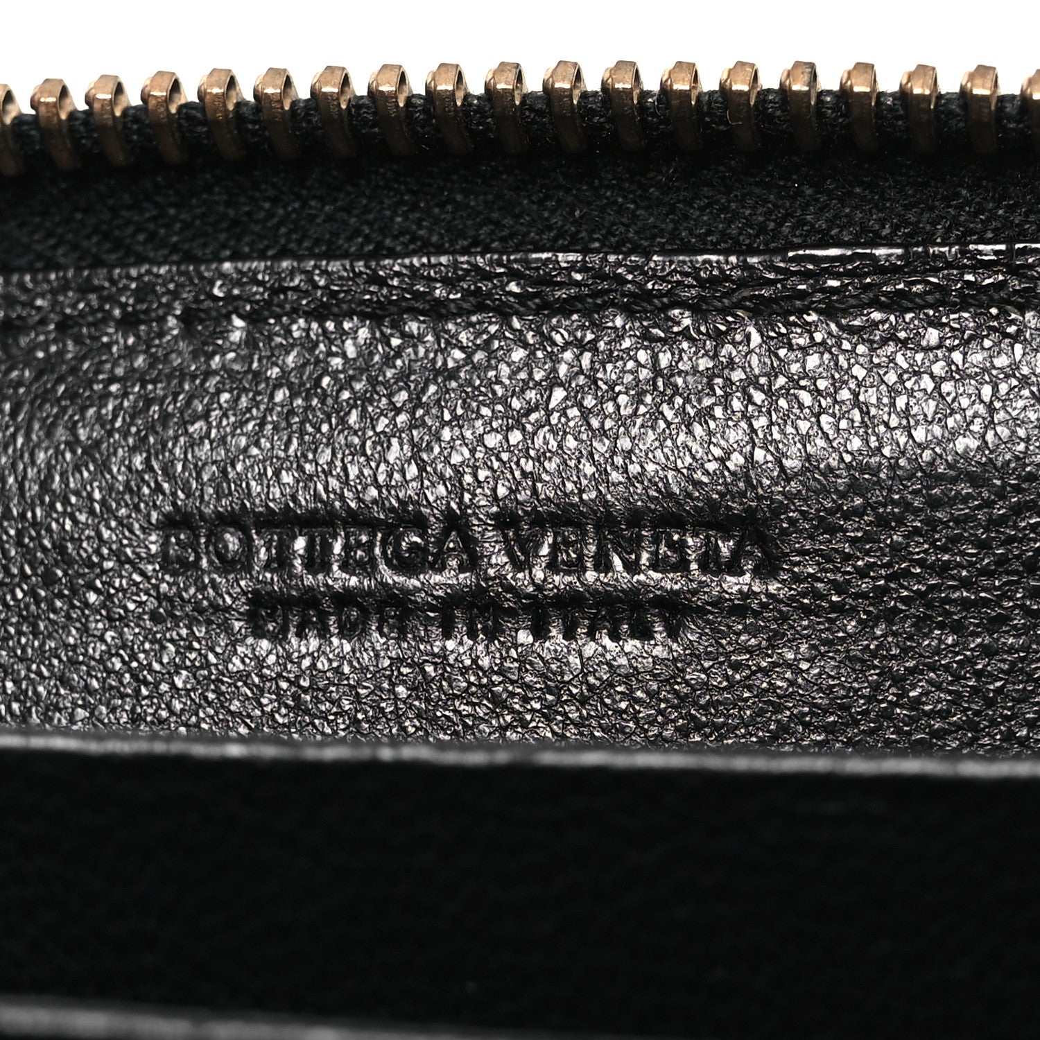 Bottega Veneta Nappa Intrecciato Zip Around Coin Purse Black 8 of 10