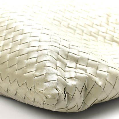 Bottega Veneta Calfskin Intrecciato Large Hop Travertine 9 of 9