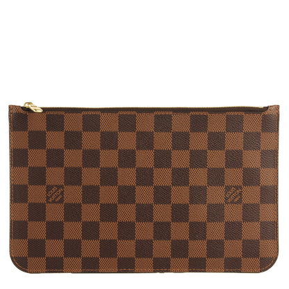 Louis Vuitton Damier Ebene Neverfull MM GM Pochette 1 of 7