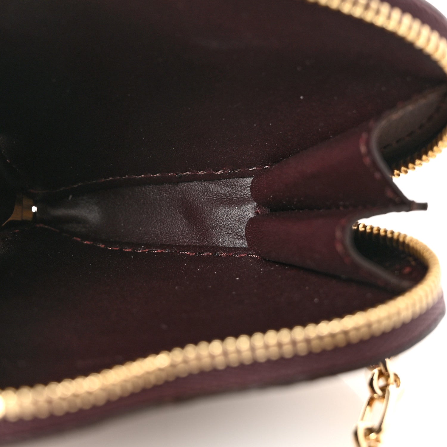 Louis Vuitton Vernis Heart Coin Purse Amarante 5 of 7