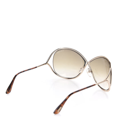 Tom Ford Miranda Crossover Sunglasses TF130 Gold 4 of 7