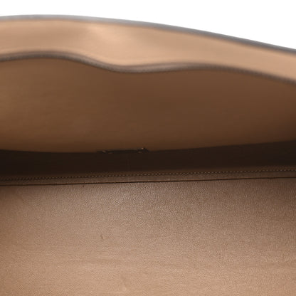 Celine Drummed Calfskin Suede Medium Trapeze Dune 5 of 11