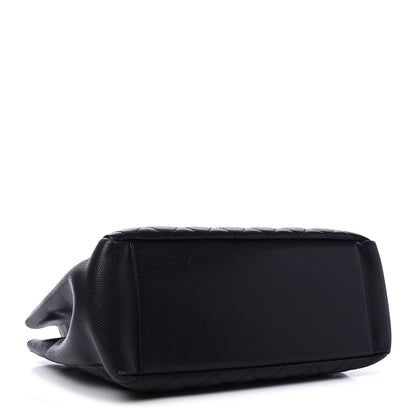 Chanel Caviar Quilted Grand Shopping Tote GST Black 3 of 4