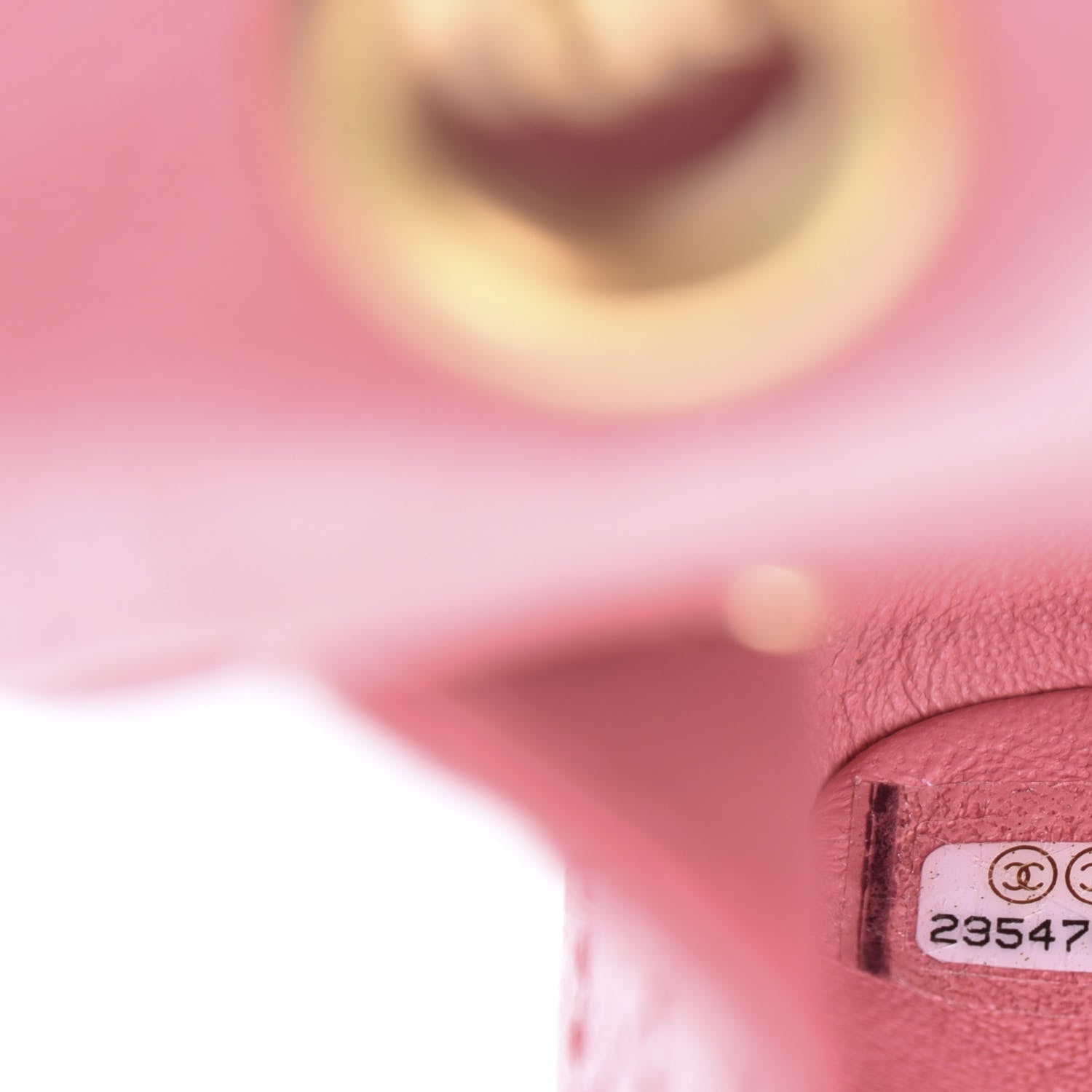 Chanel Aged Calfskin Quilted 2.55 Reissue Mini Flap Pink 9 of 11