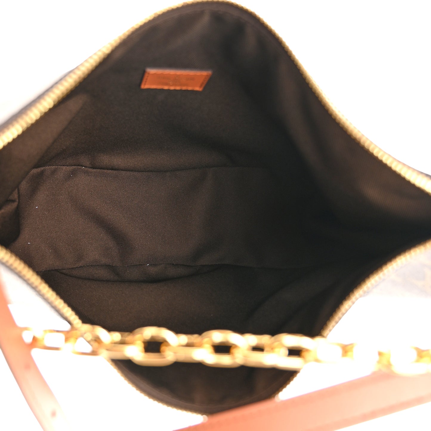 Reverse Monogram Loop Hobo
