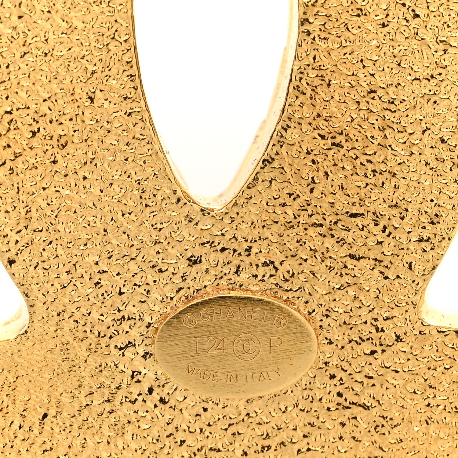 Chanel Enamel CC Brooch Denim Blue 4 of 5