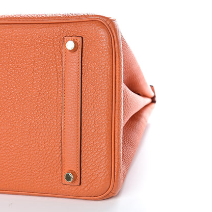 Hermes Togo Birkin 35 Orange 36 of 37