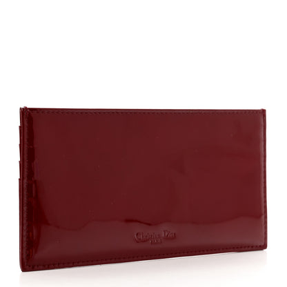 Christian Dior Patent Lady Dior Convertible Clutch Inserts Red 4 of 10