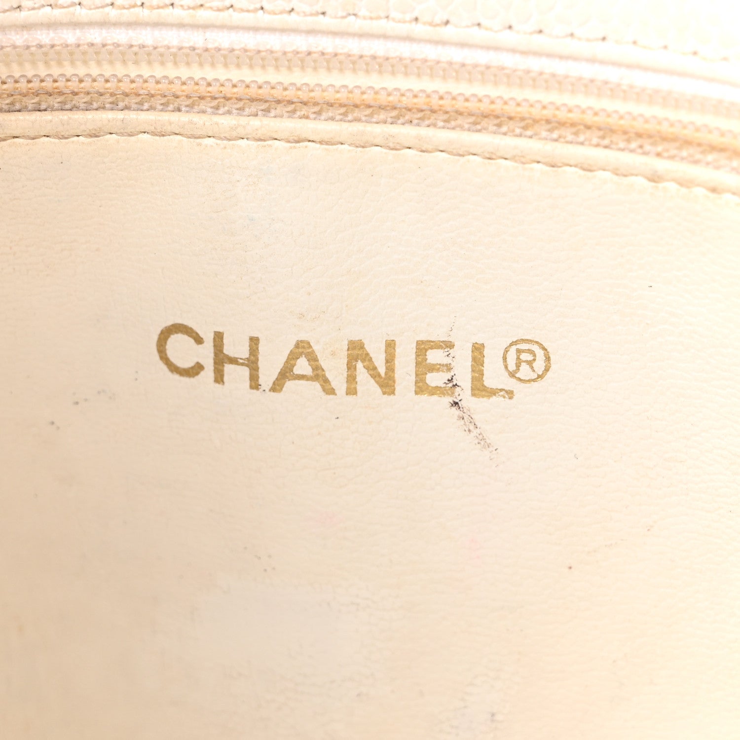 Chanel Caviar Flap Shoulder Bag White 6 of 11