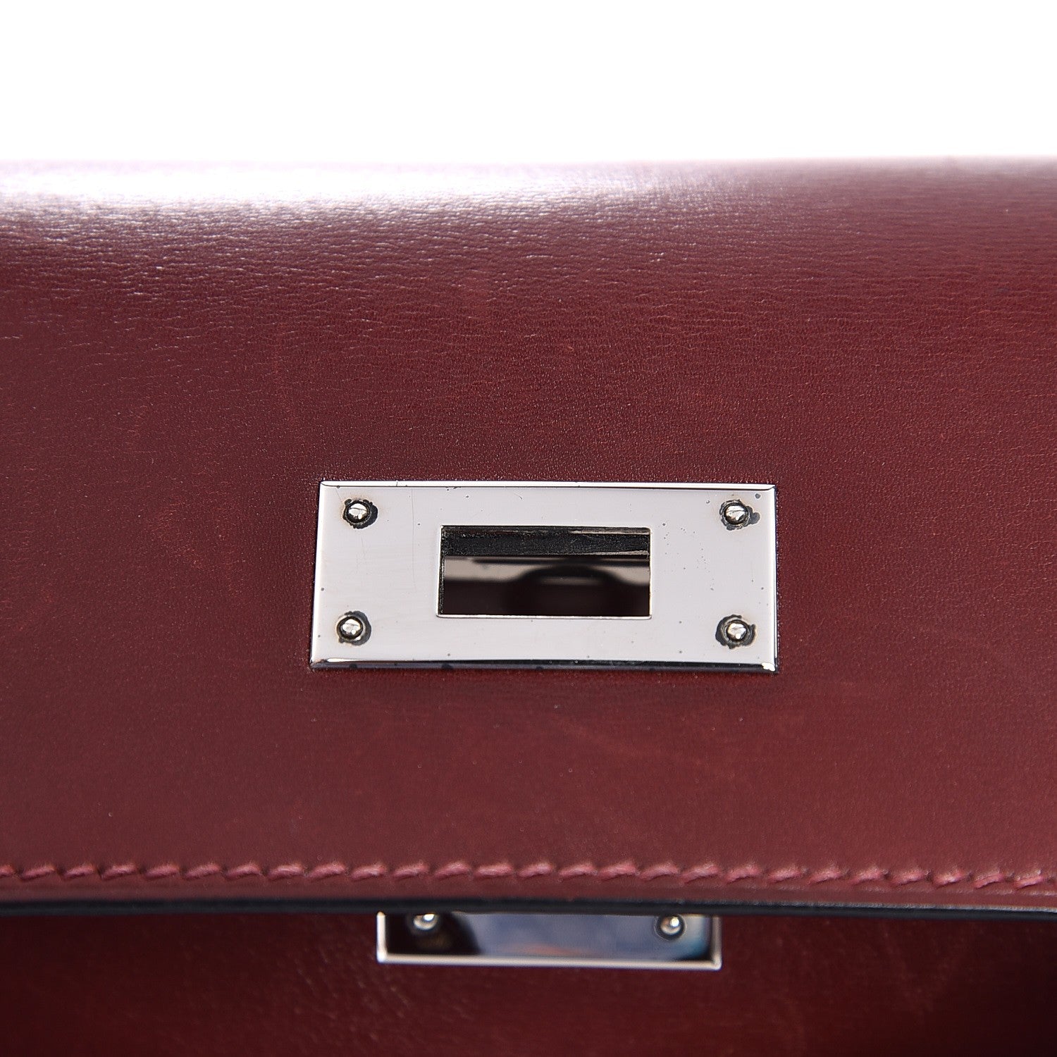 Hermes Box Kelly Sellier 28 Rouge H 17 of 39
