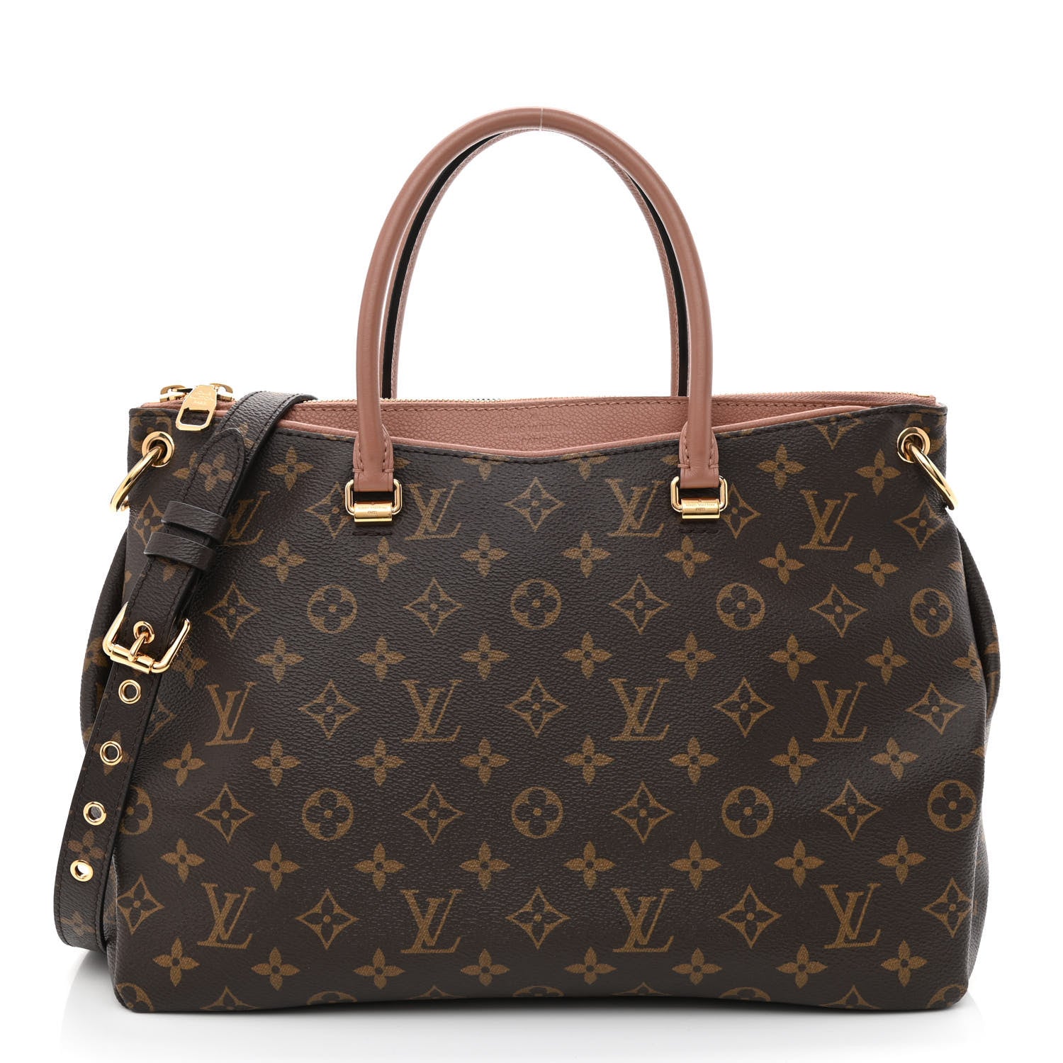 Louis Vuitton Monogram Pallas Rose Ballerine 1 of 10