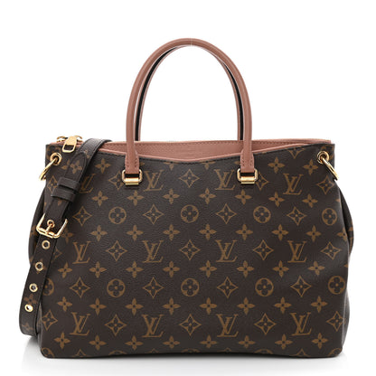 Louis Vuitton Monogram Pallas Rose Ballerine 1 of 10