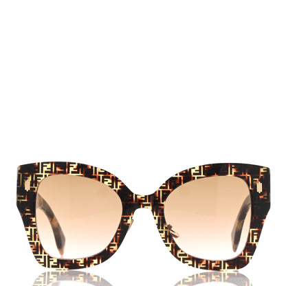 Fendi Acetate FF 53mm Sunglasses 0434/S Tortoise 2 of 7